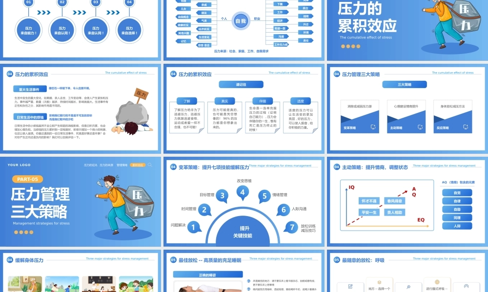 压力管理三大策略--压力与情绪管理