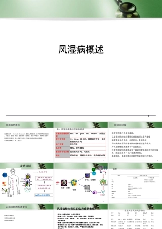(医学课件)风病概述