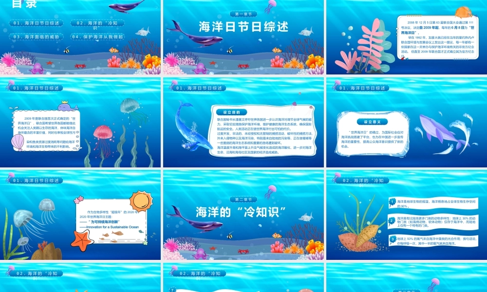 世界海洋日-为可持续海洋创新
