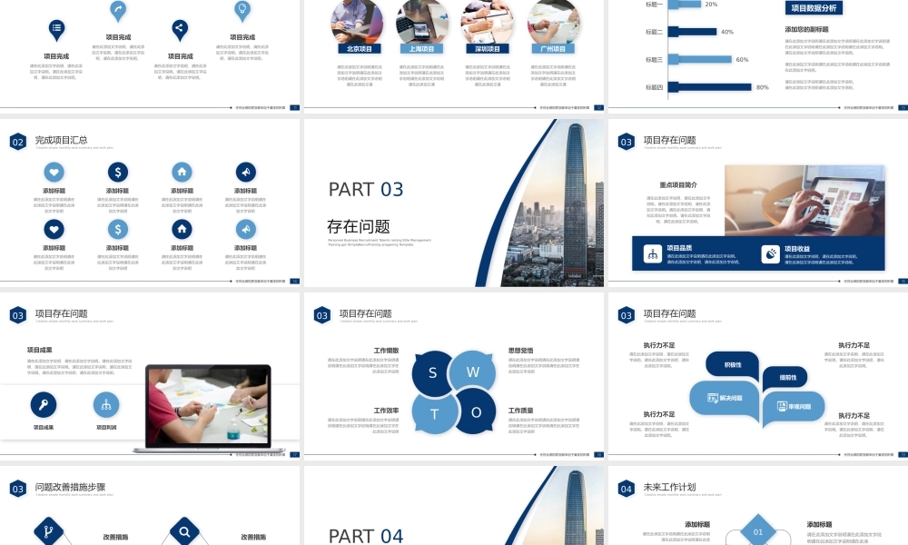 项目建设工作汇报总结