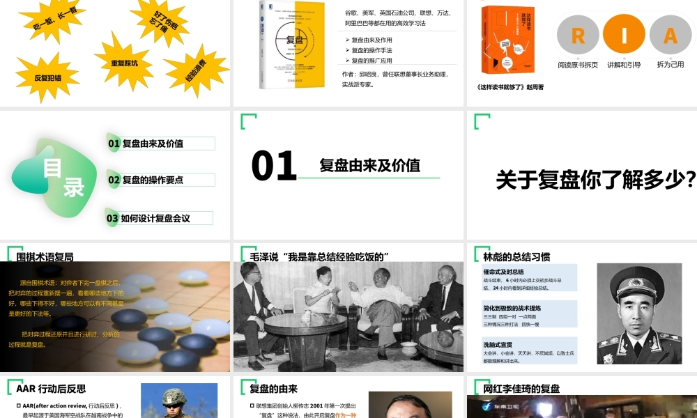 一图搞定团队复盘