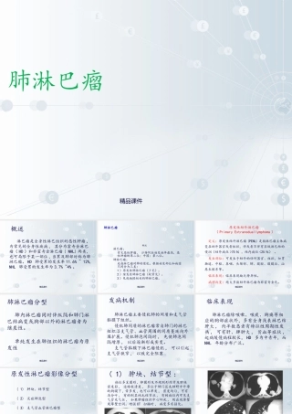肺淋巴瘤课件