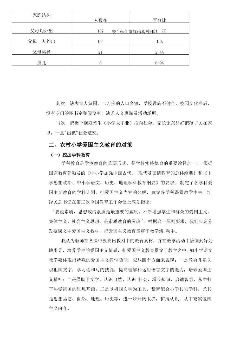 农村小学爱国主义教育存在的问题及对策_第3页