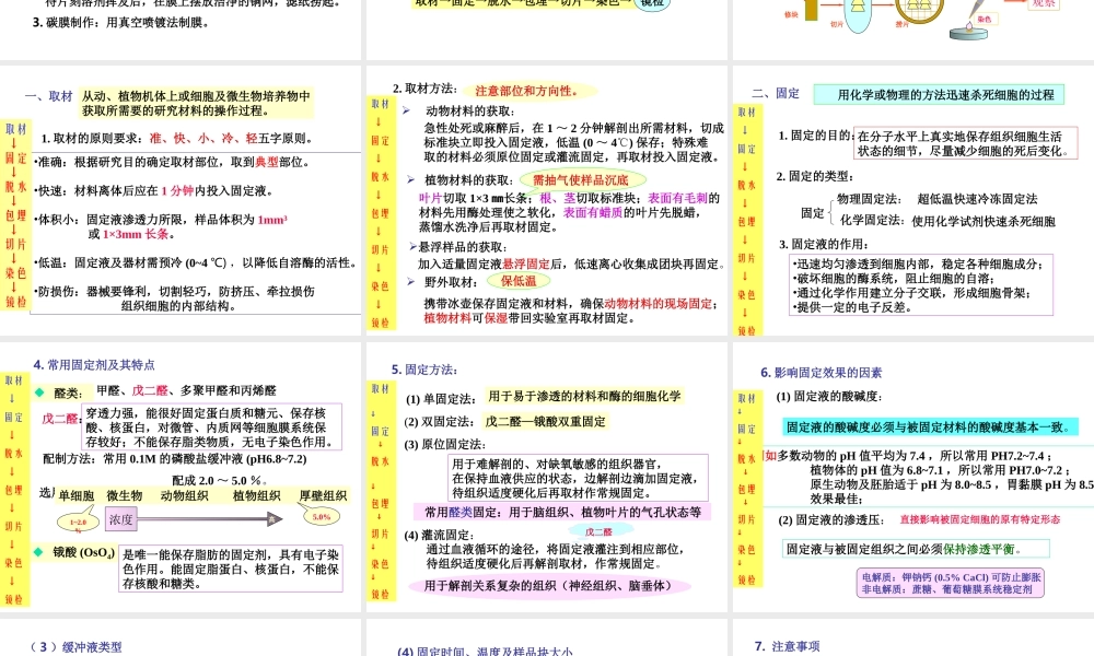 4生物样品超薄切片技术