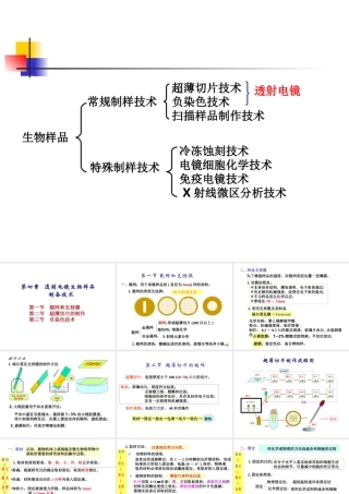 4生物样品超薄切片技术