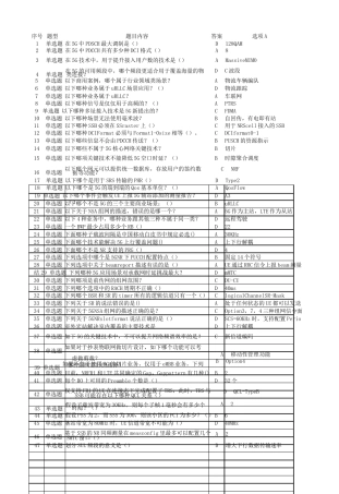 5G题库(史上最全-多题型整合)完整