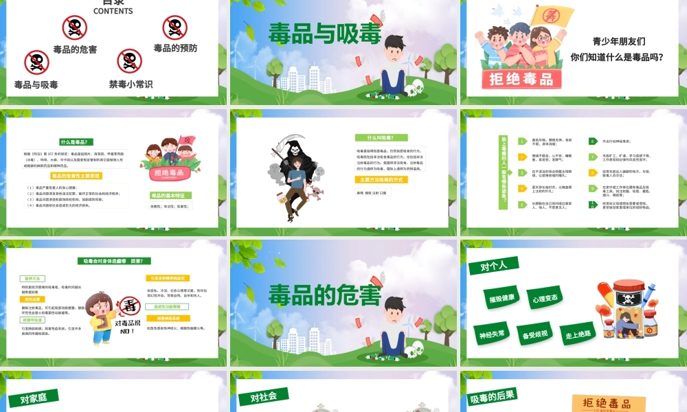 国际禁毒日课件完整