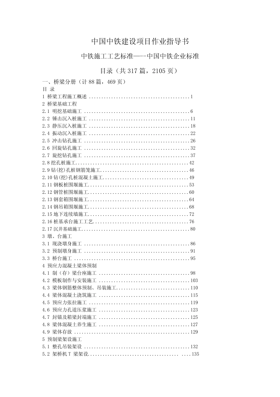 汇总中国中铁建设项目作业指导书完整_第1页