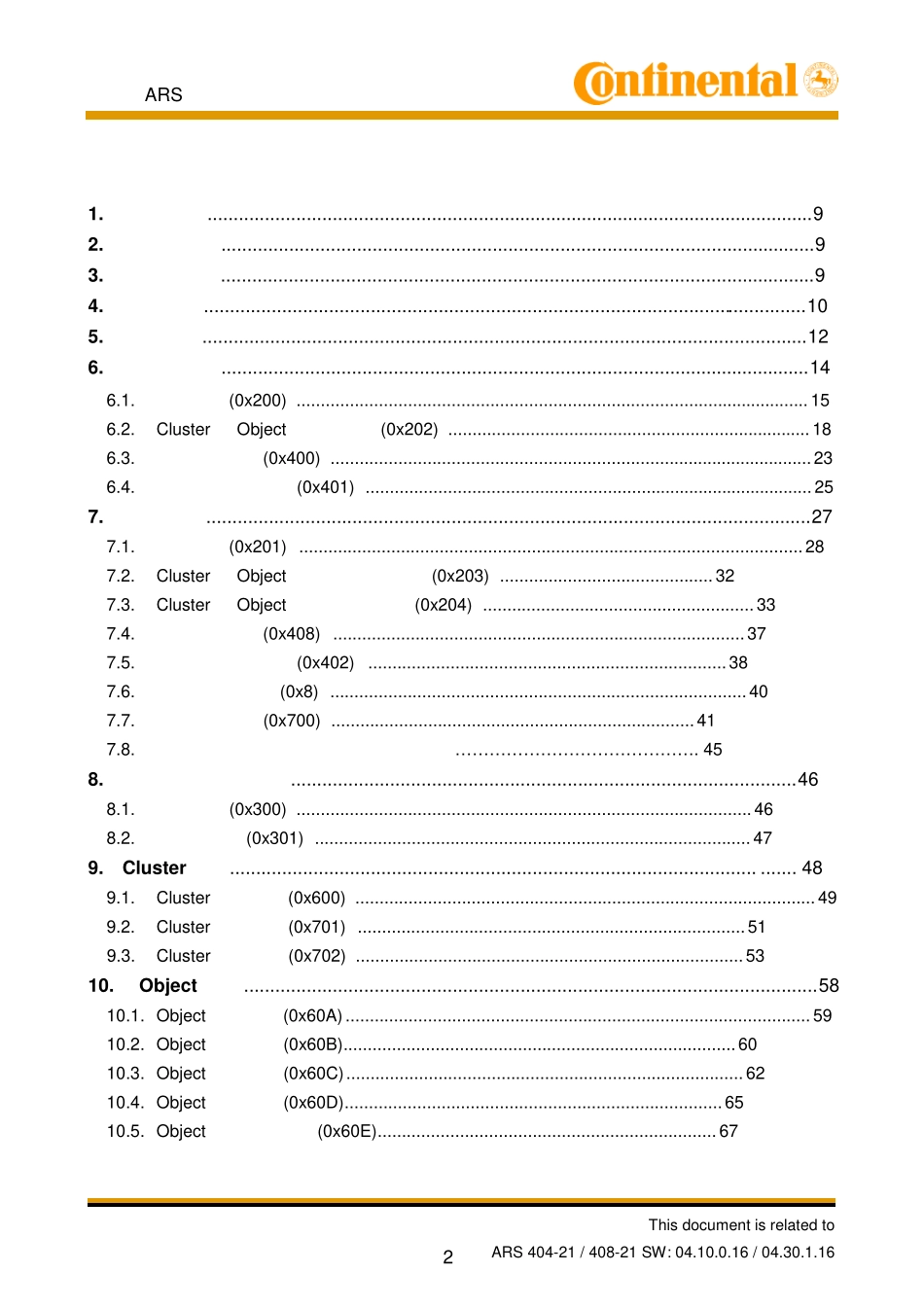 ARS40X_Technical_Documentation中文完整版本（标准的 ARS 接口技术文档）r_第2页