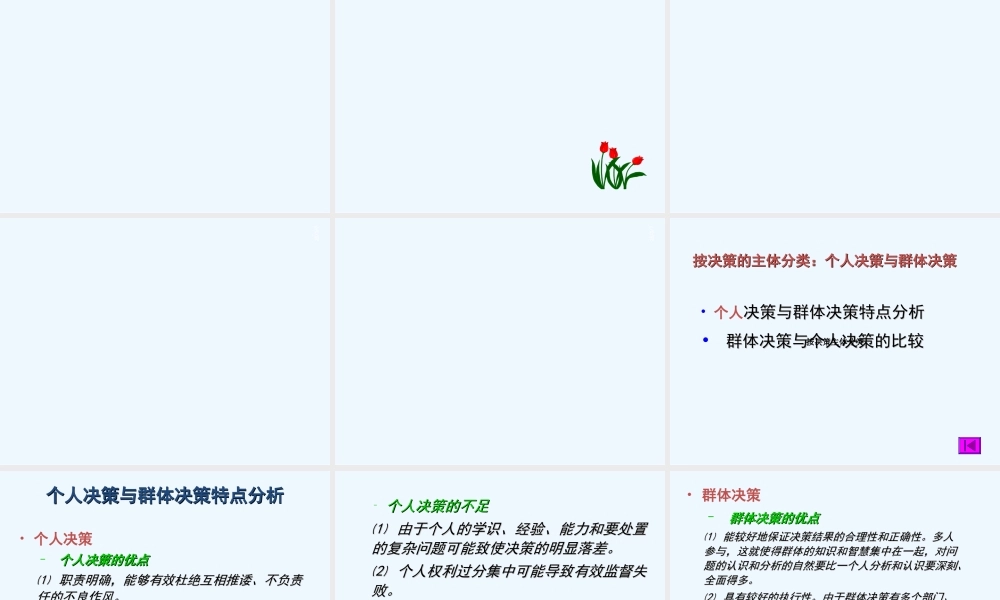 任务四-进行管理决策