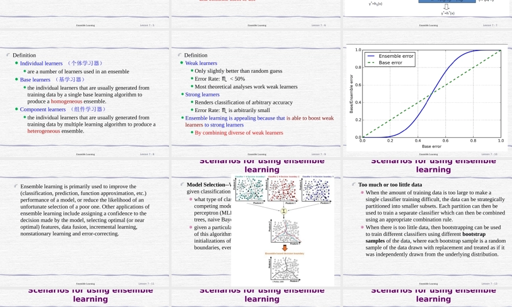 FAFU机器学习08-2 Ensemble Learning课件