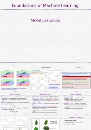FAFU机器学习05-1 Model Evaluation课件