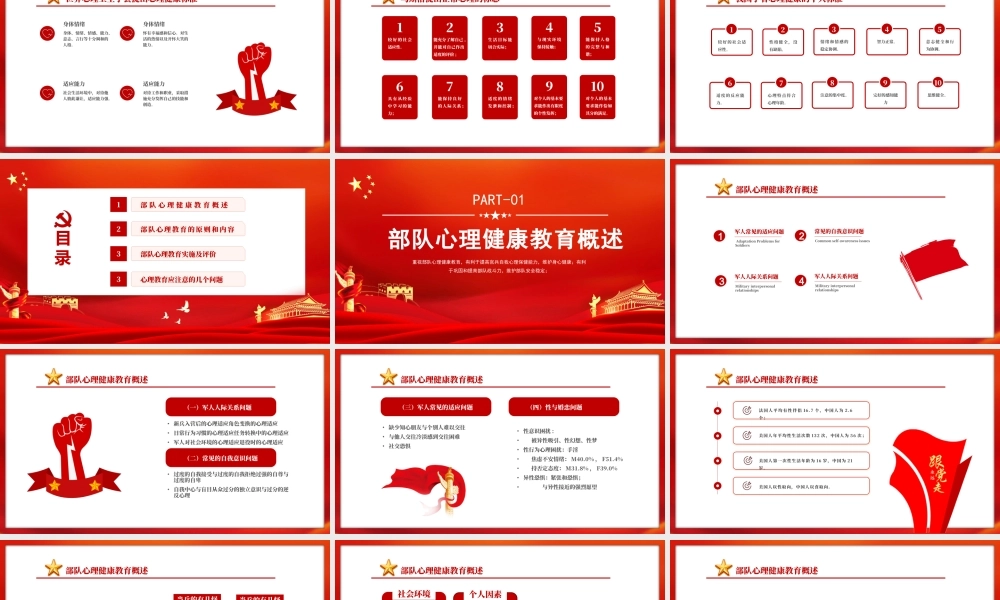 部队心理健康教育