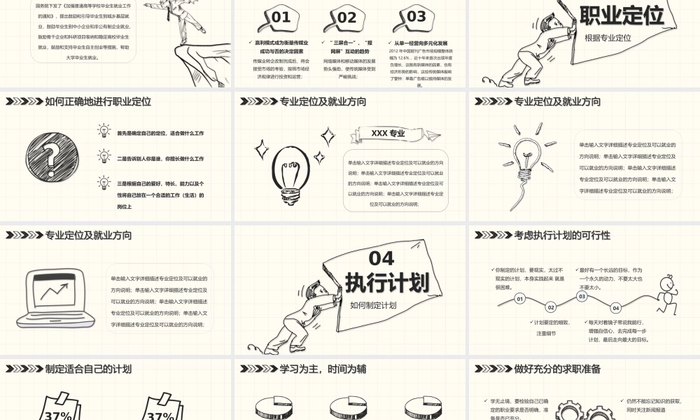 大学生职业生涯规划