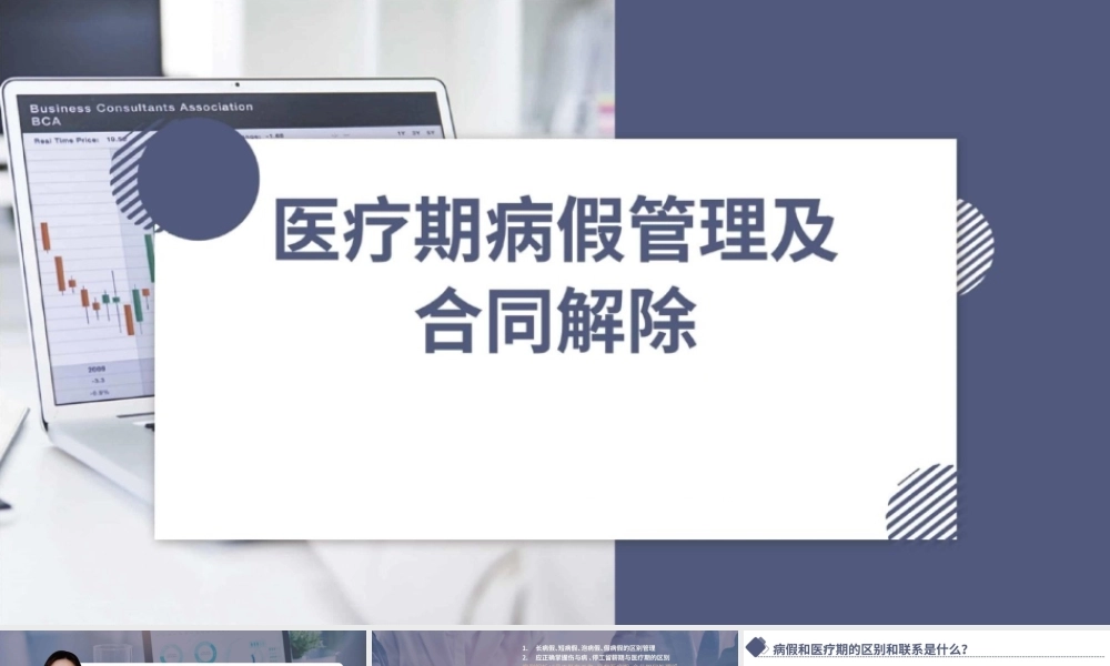 医疗期病假管理及合同解除