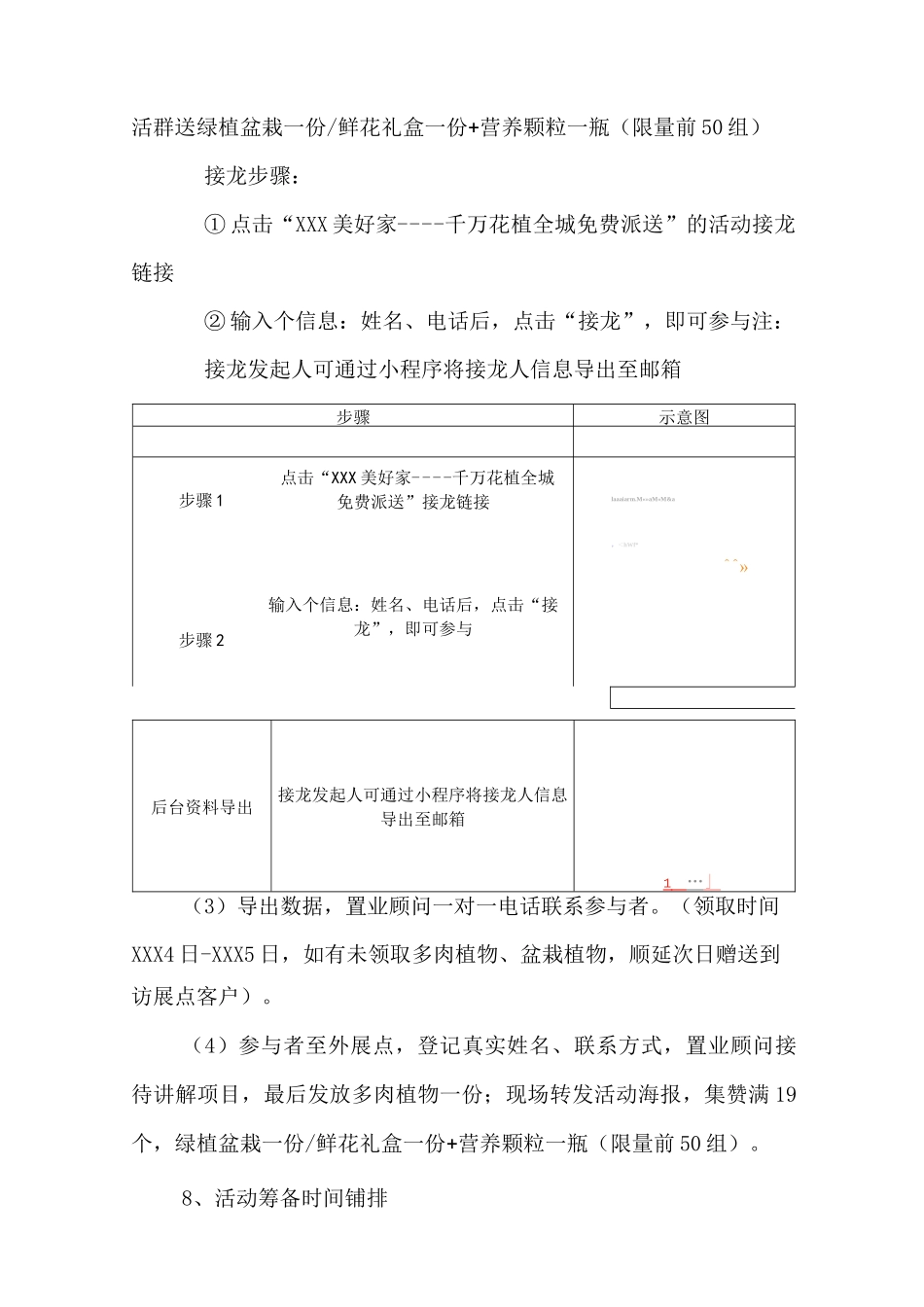 社群营销月度暖场活动方案_第3页