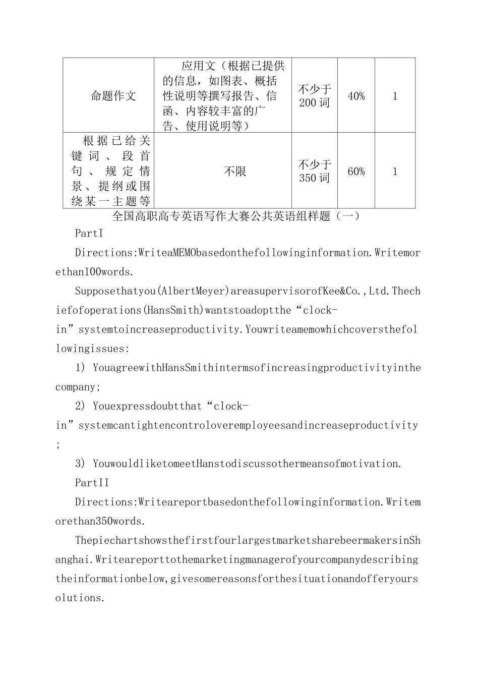 全国高职高专英语写作大赛完整版_第3页