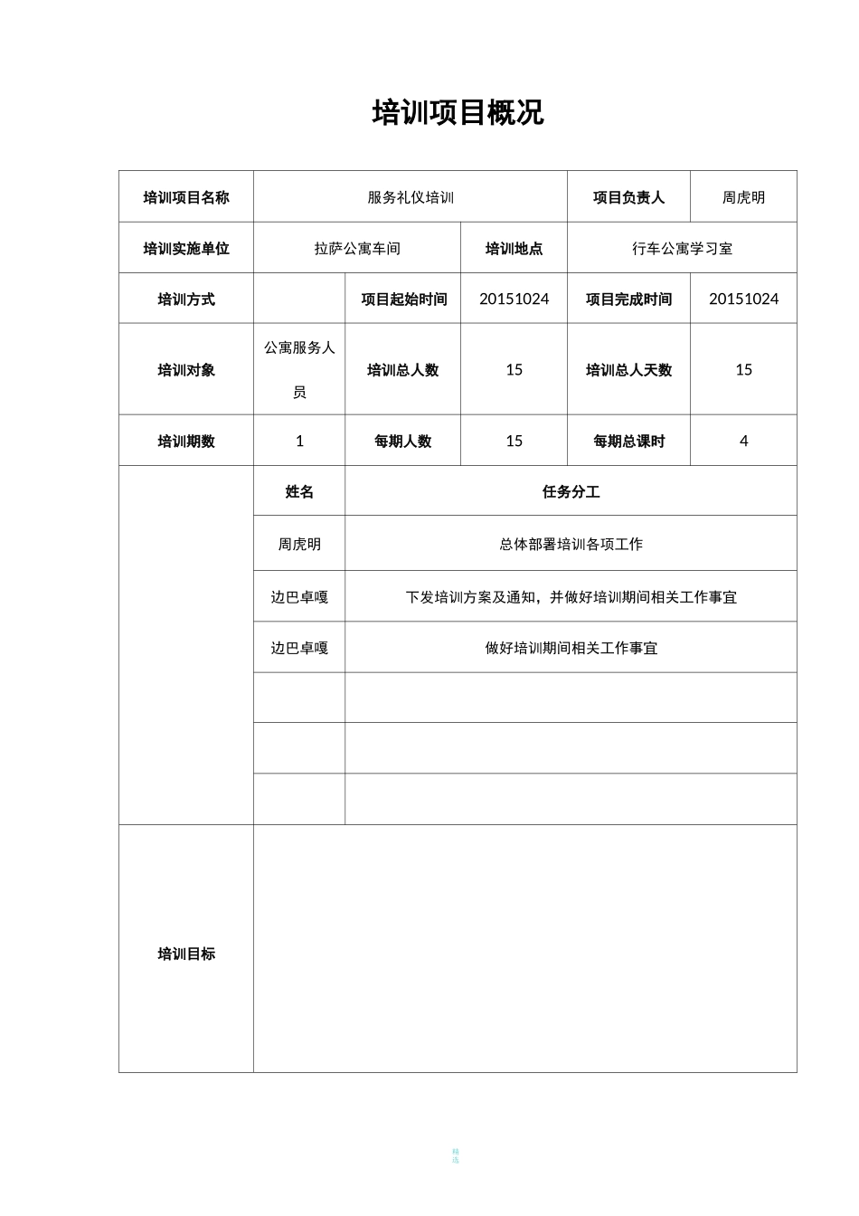 培训项目计划书_第3页