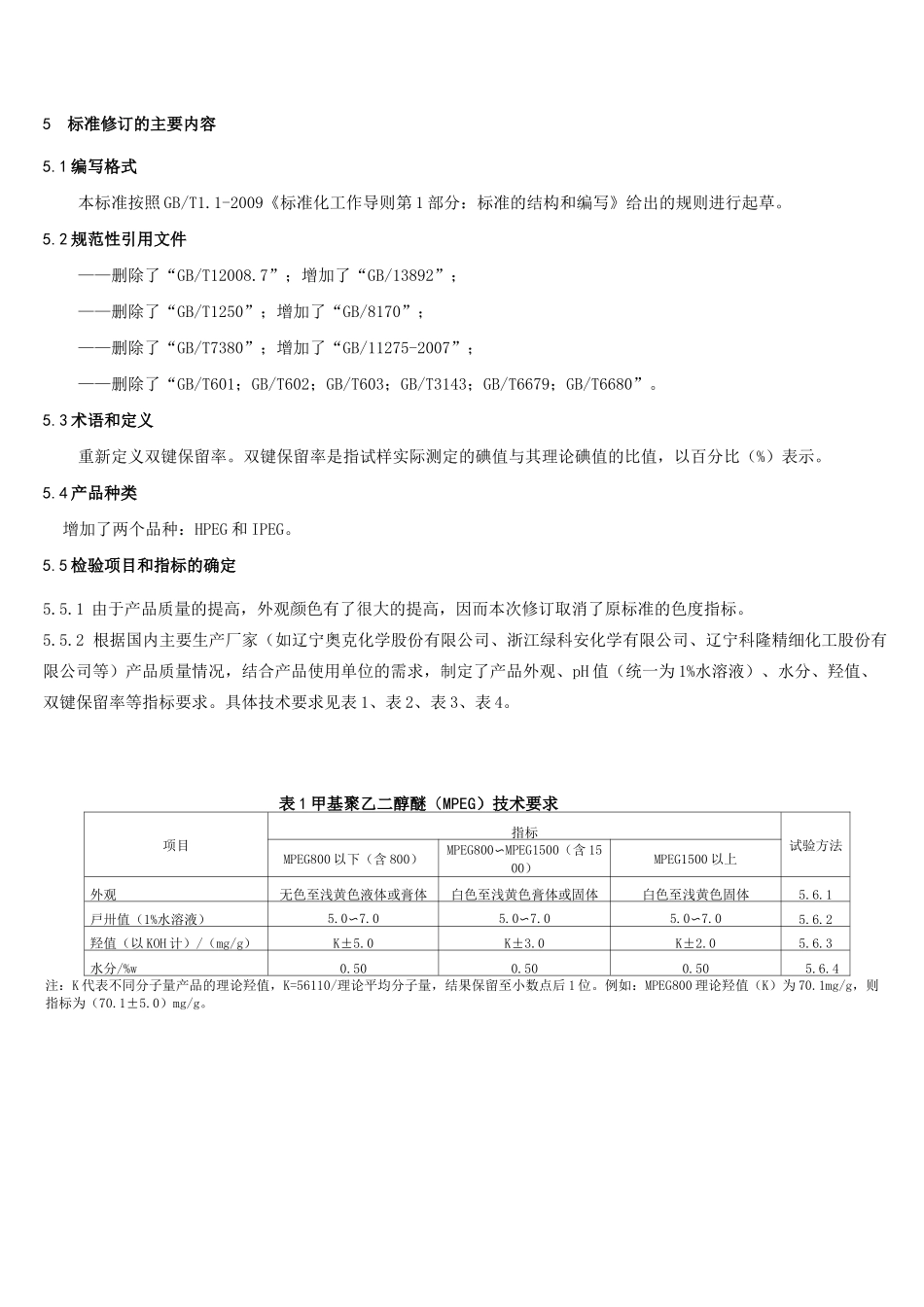 行业标准《混凝土外加剂用聚醚及其衍生物》_第3页