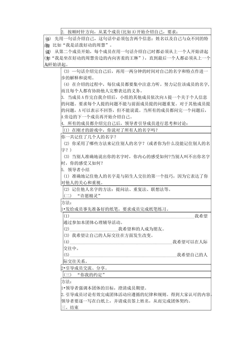 人际交往团体方案设计_第3页