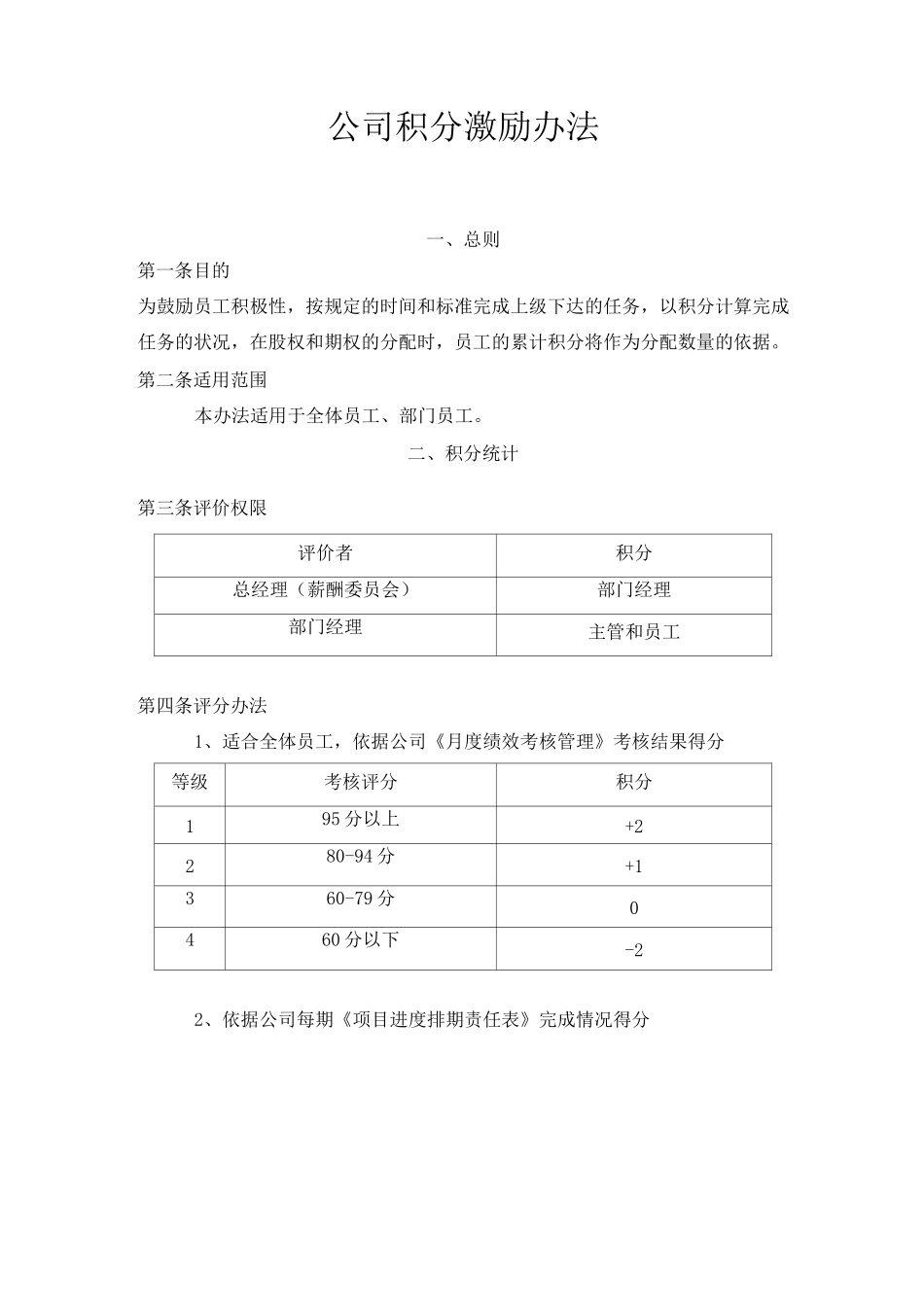 积分激励制度_第1页