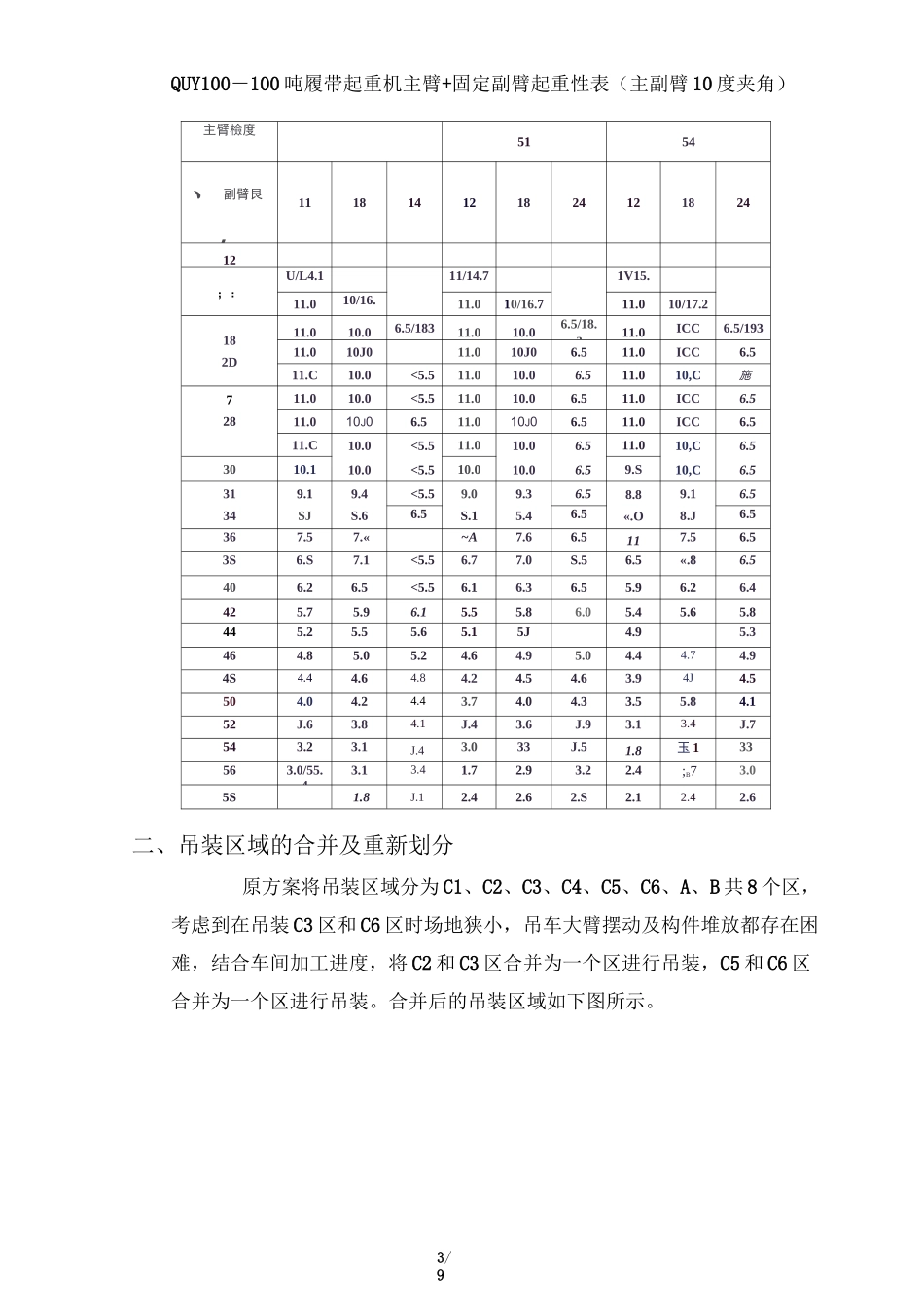 钢结构吊装履带吊行车路线_第3页