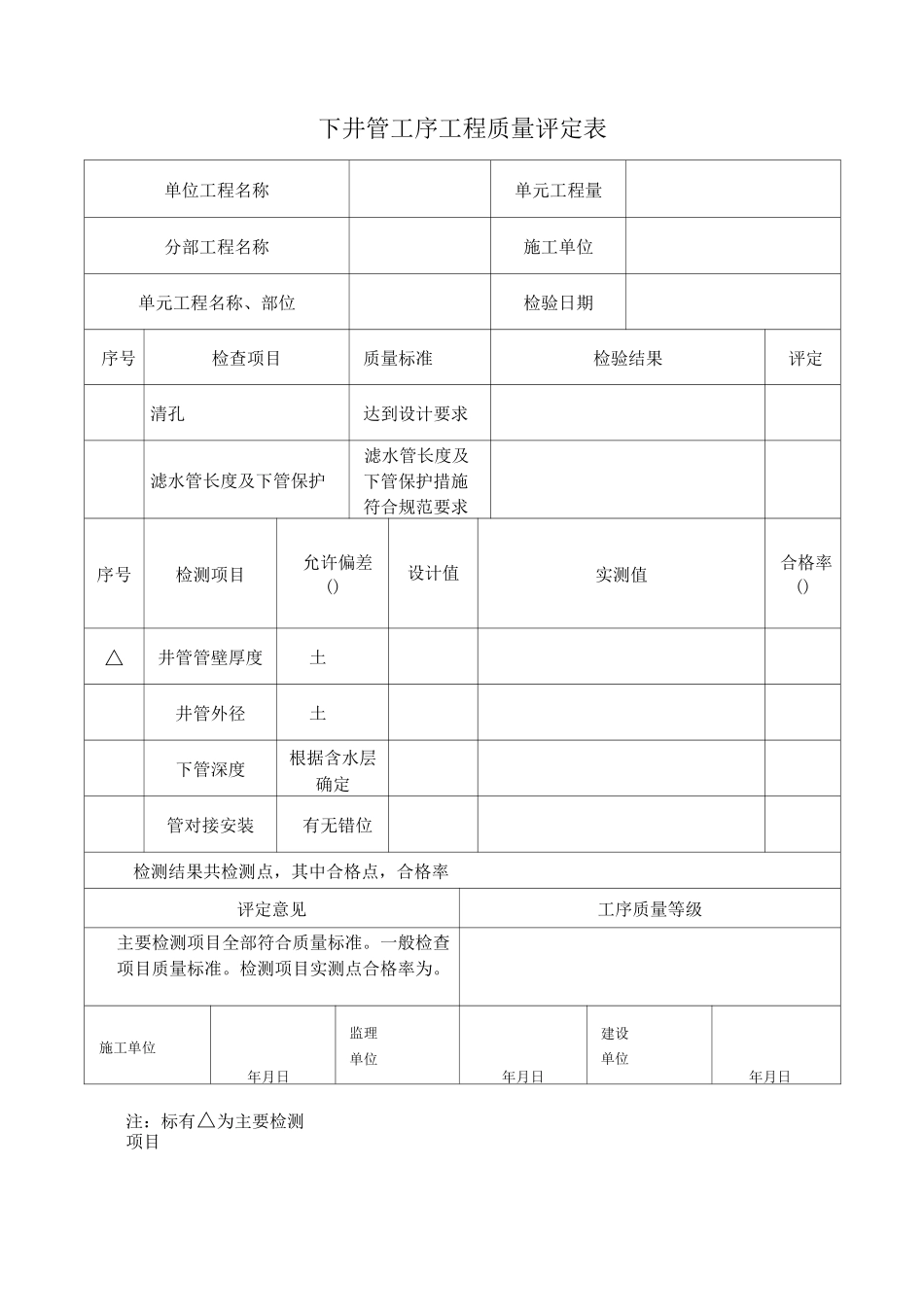 钻井质量评定表_第3页