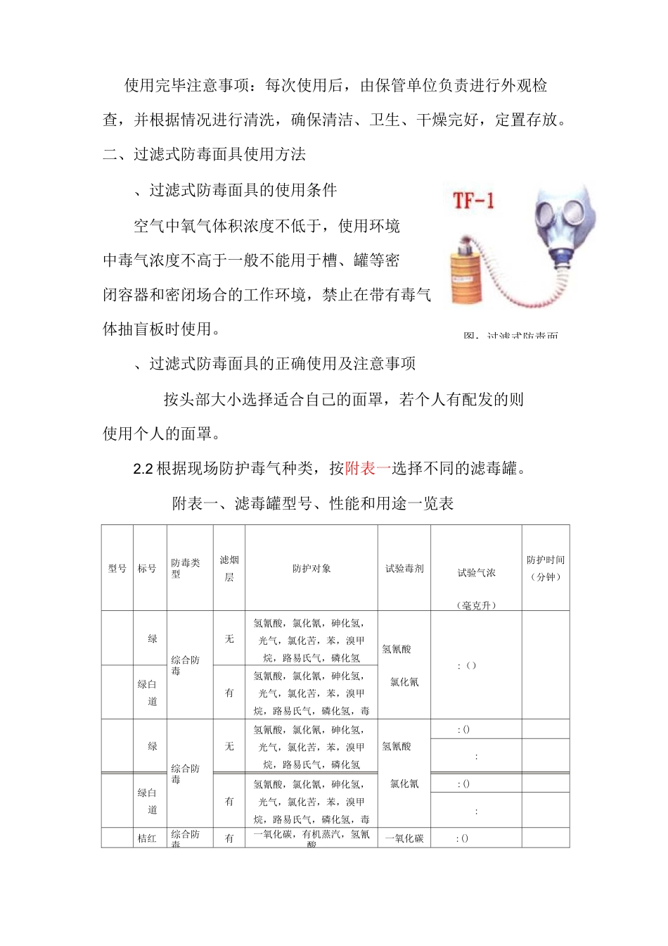 防护用品的使用及维护_第2页