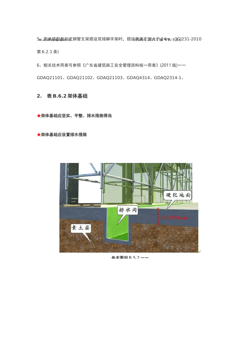 建筑施工安全检查要点-6承插型盘扣式钢管脚手架_第2页