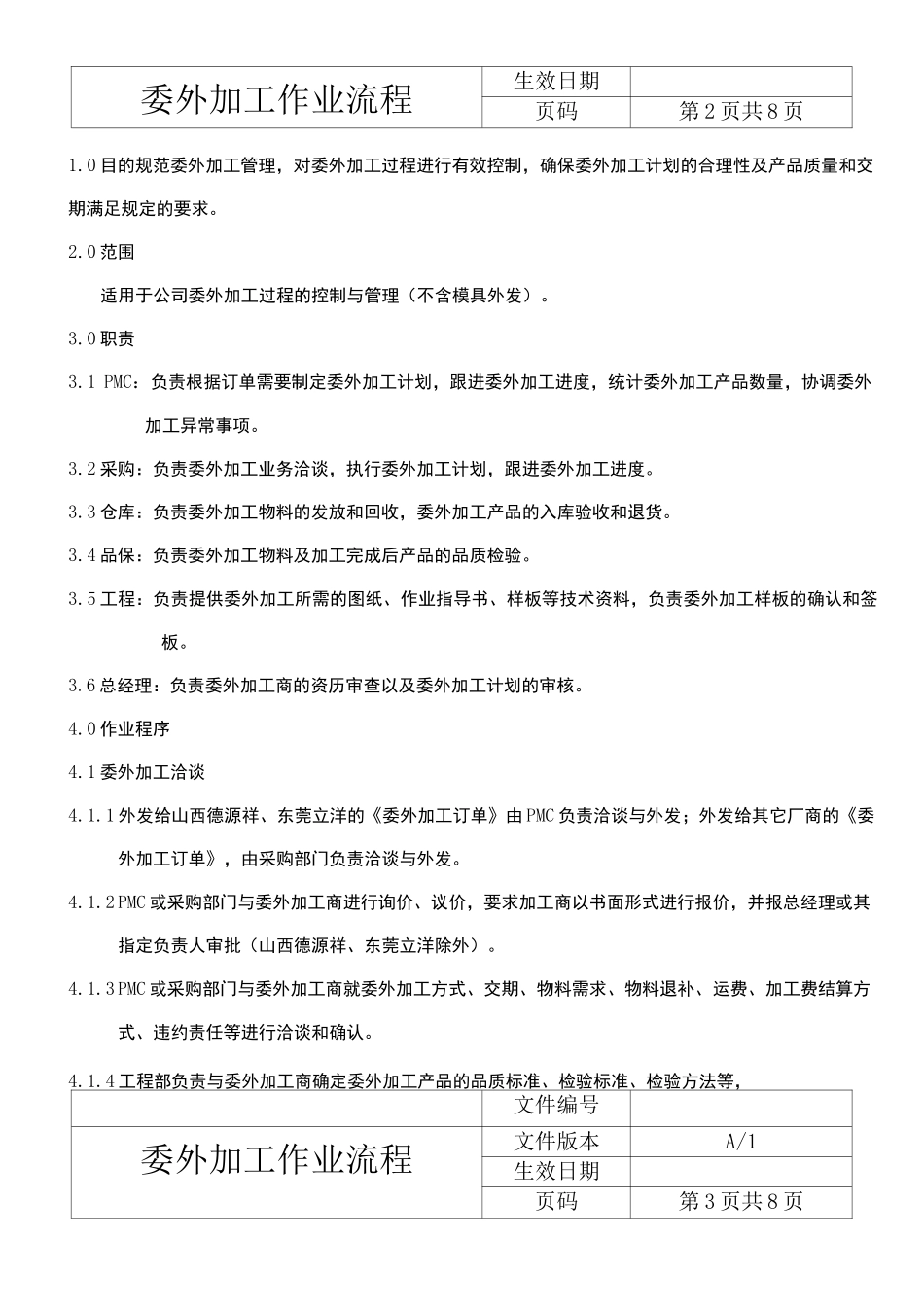 委外加工作业流程_第2页