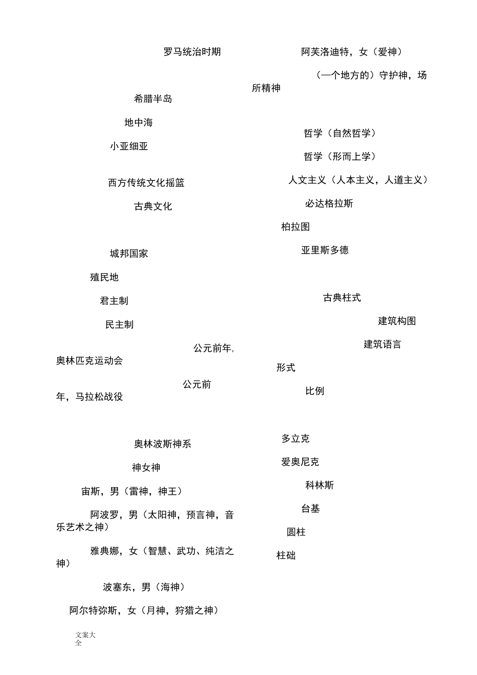 外国建筑史-英语词汇_第3页