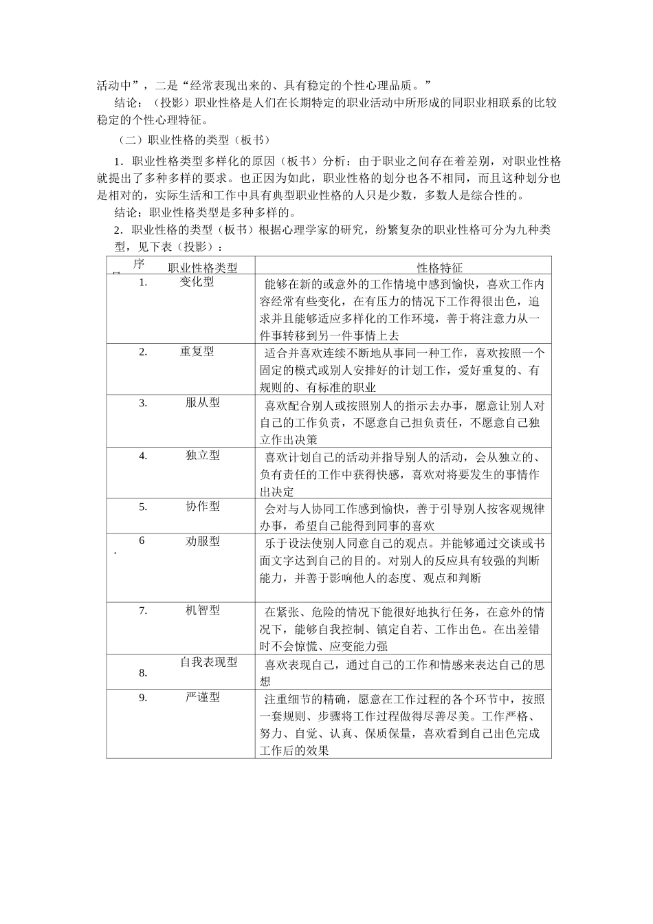 职业与职业性格_第2页