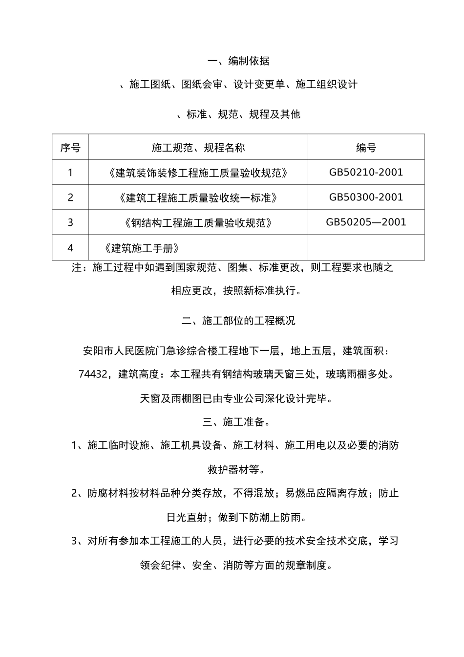 玻璃采光顶、玻璃雨棚施工方案_第2页