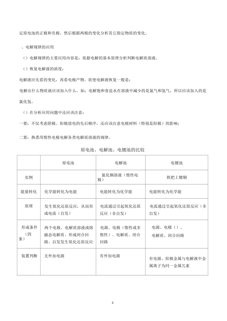 原电池电解池总结_第3页