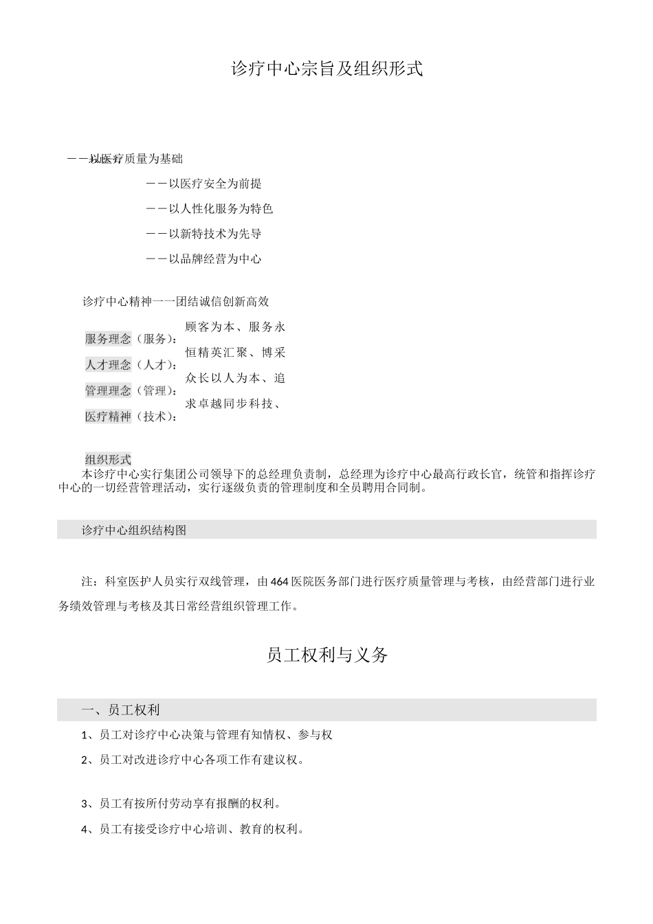 民营医院超详细员工手册_第3页