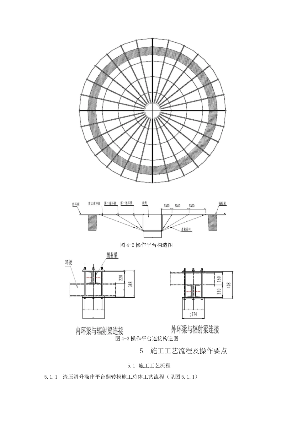 烟囱提升平台翻转模施工工法_第3页
