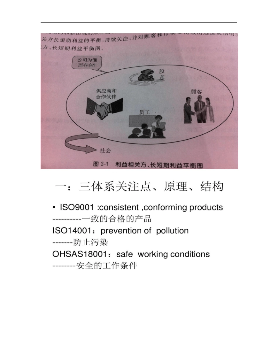 四标三合一管理体系介绍培训教材一_第2页