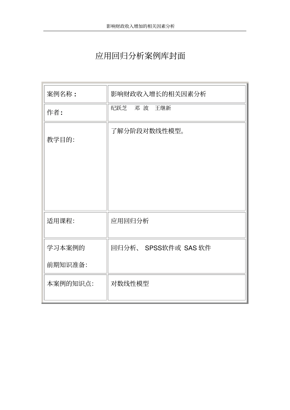 回归模型拟合精度分析_第1页