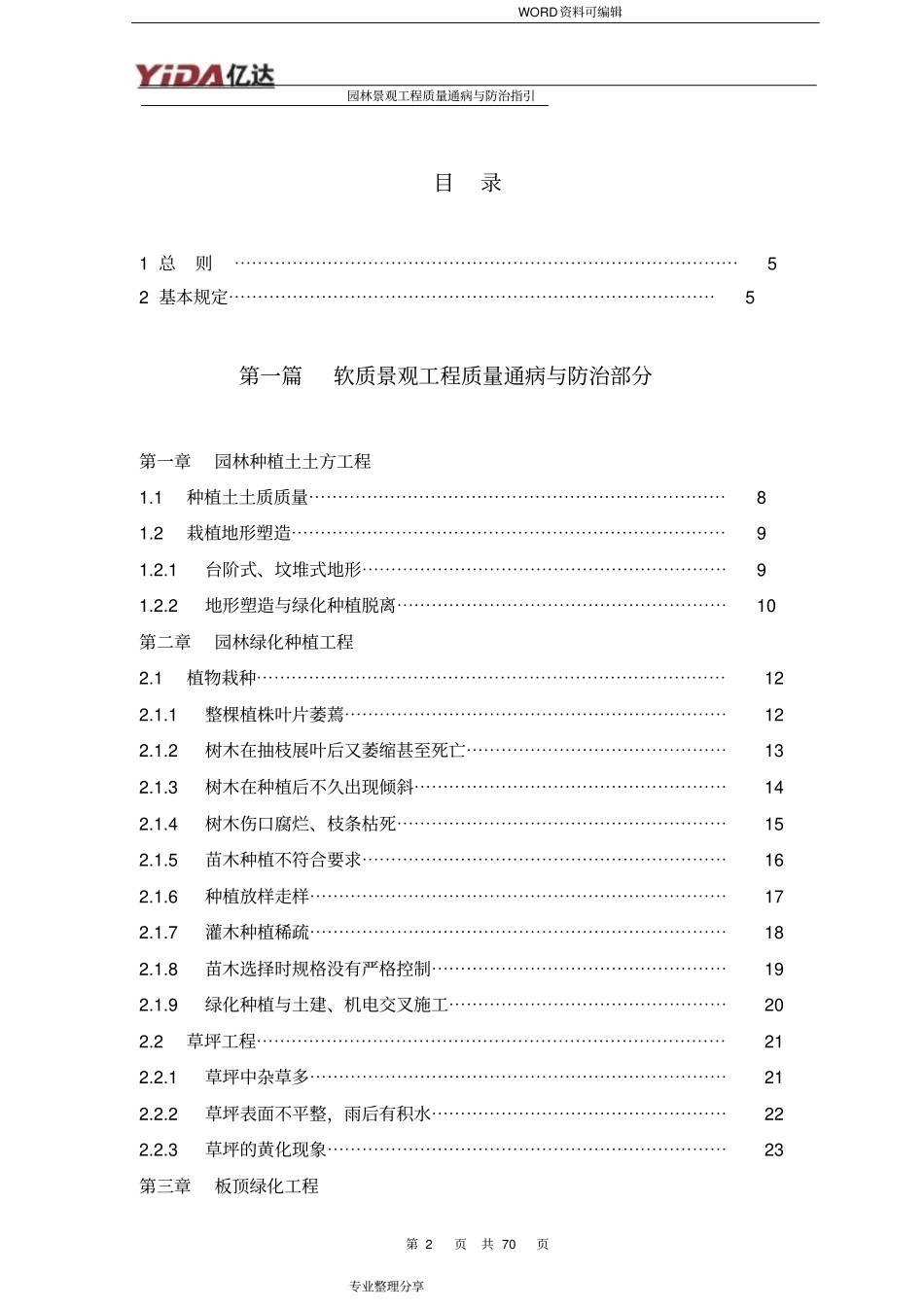 园林景观工程质量通病及防治指引_第2页