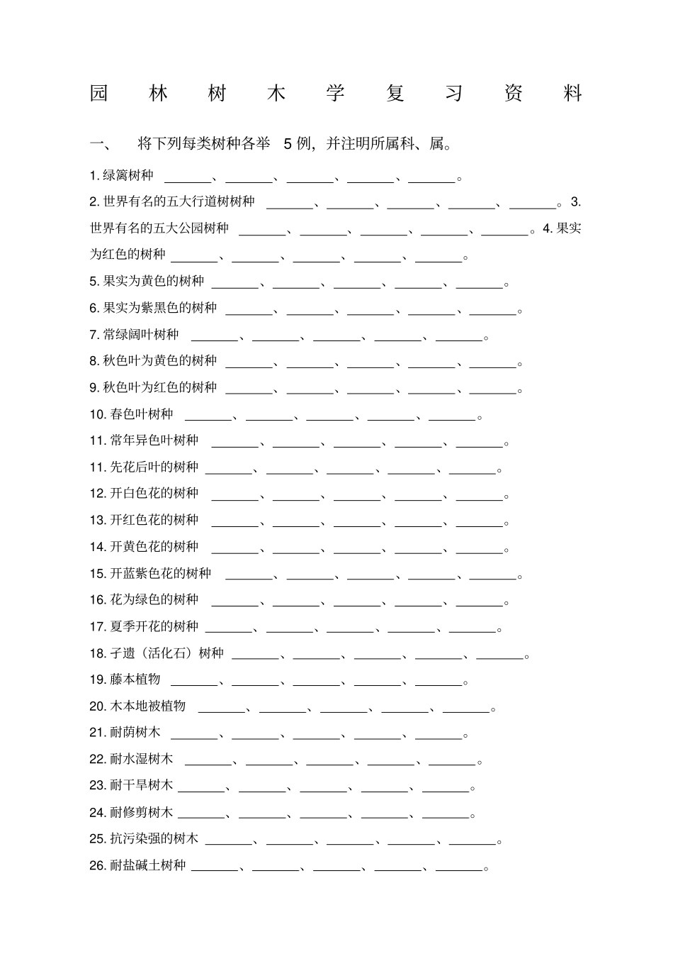 园林树木学复习资料_第1页