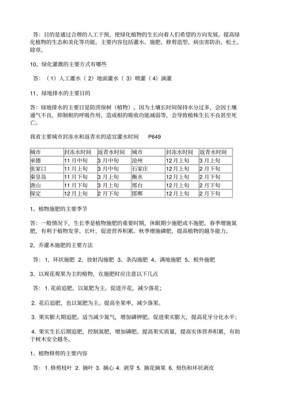 园林绿化技师考试_第3页