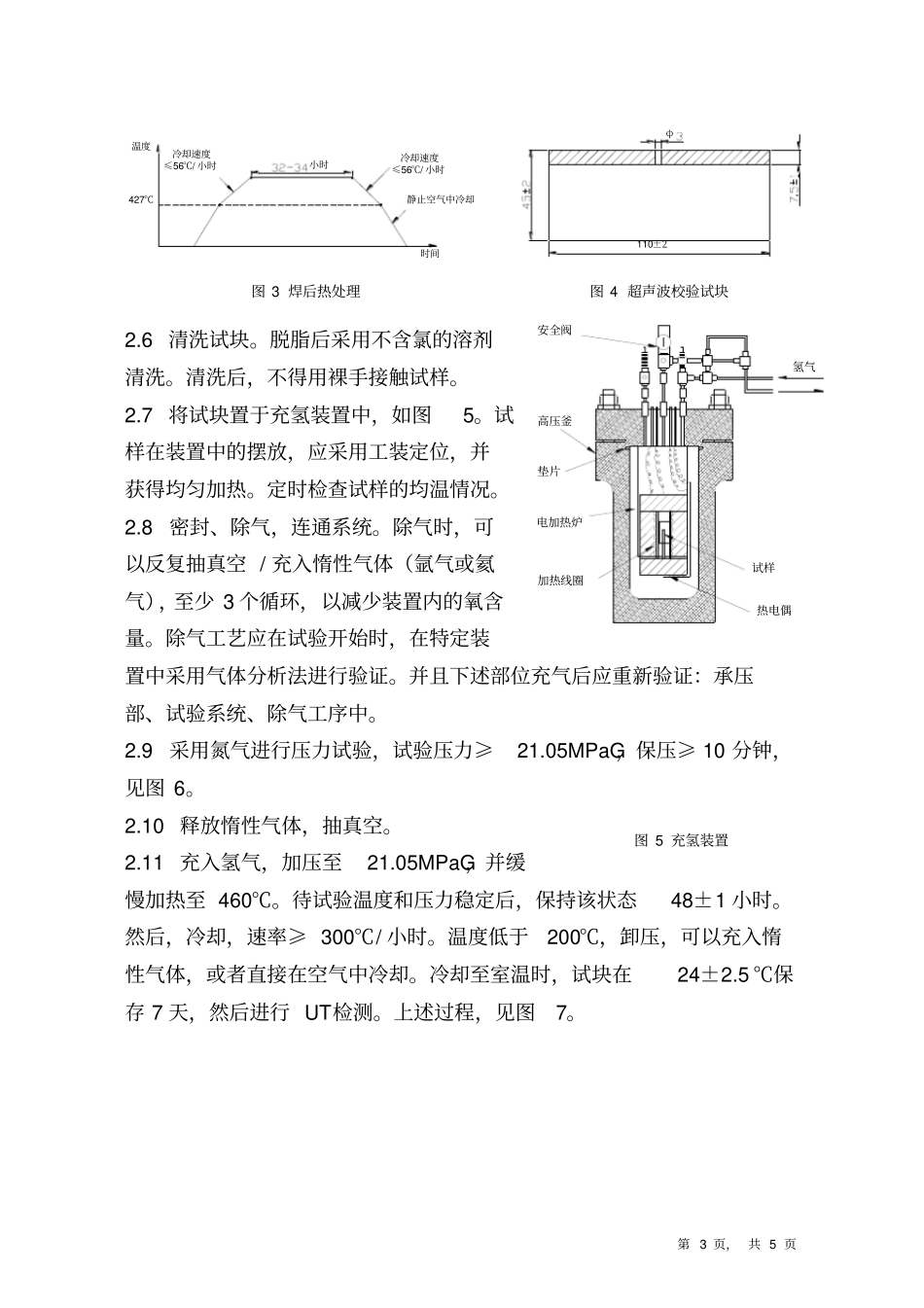国外热壁加氢反应器堆焊层氢剥离试验方法简介_第3页