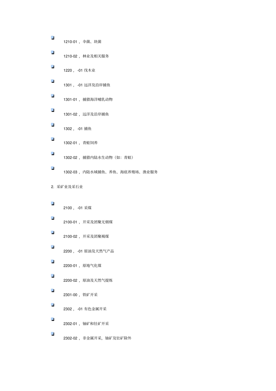 国标产业代码讲解_第2页