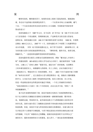 国美与苏宁战略分析