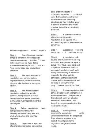 国际商务谈判英文版