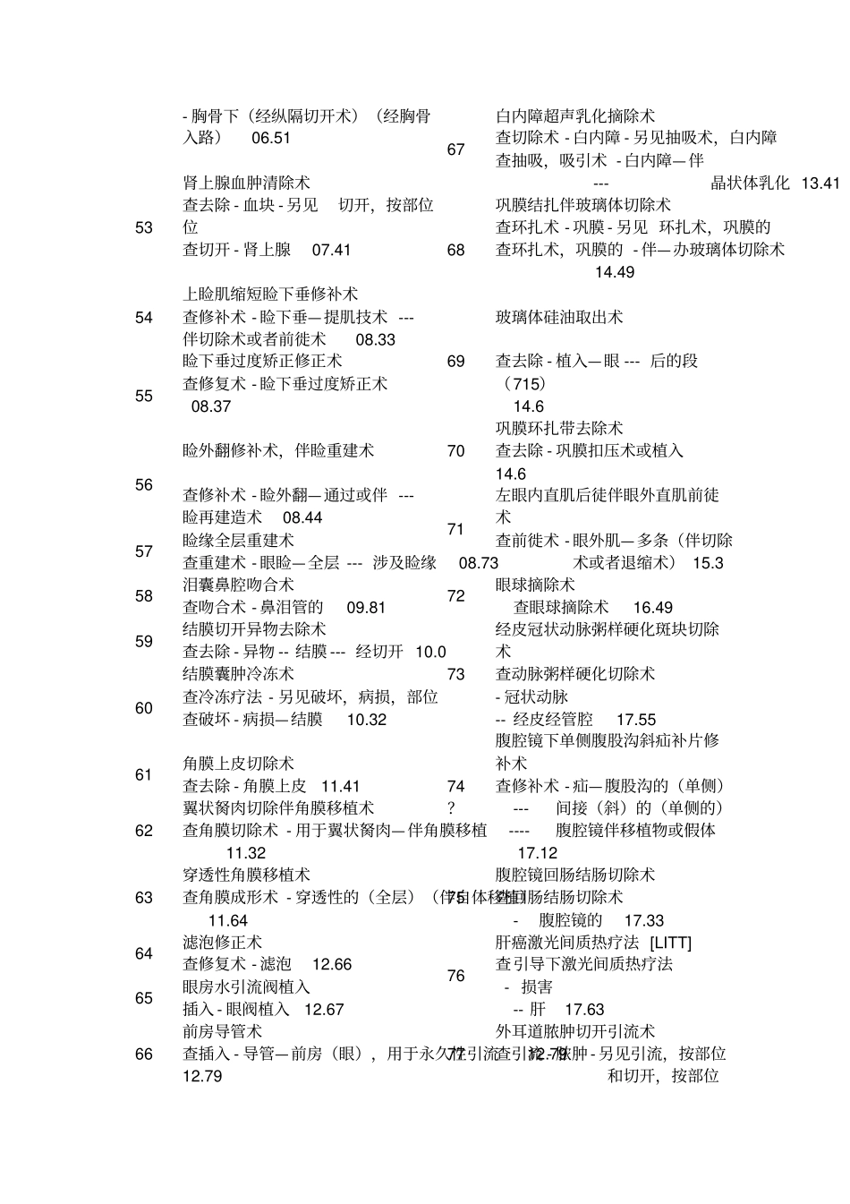 国际手术分类习题及步骤_第3页
