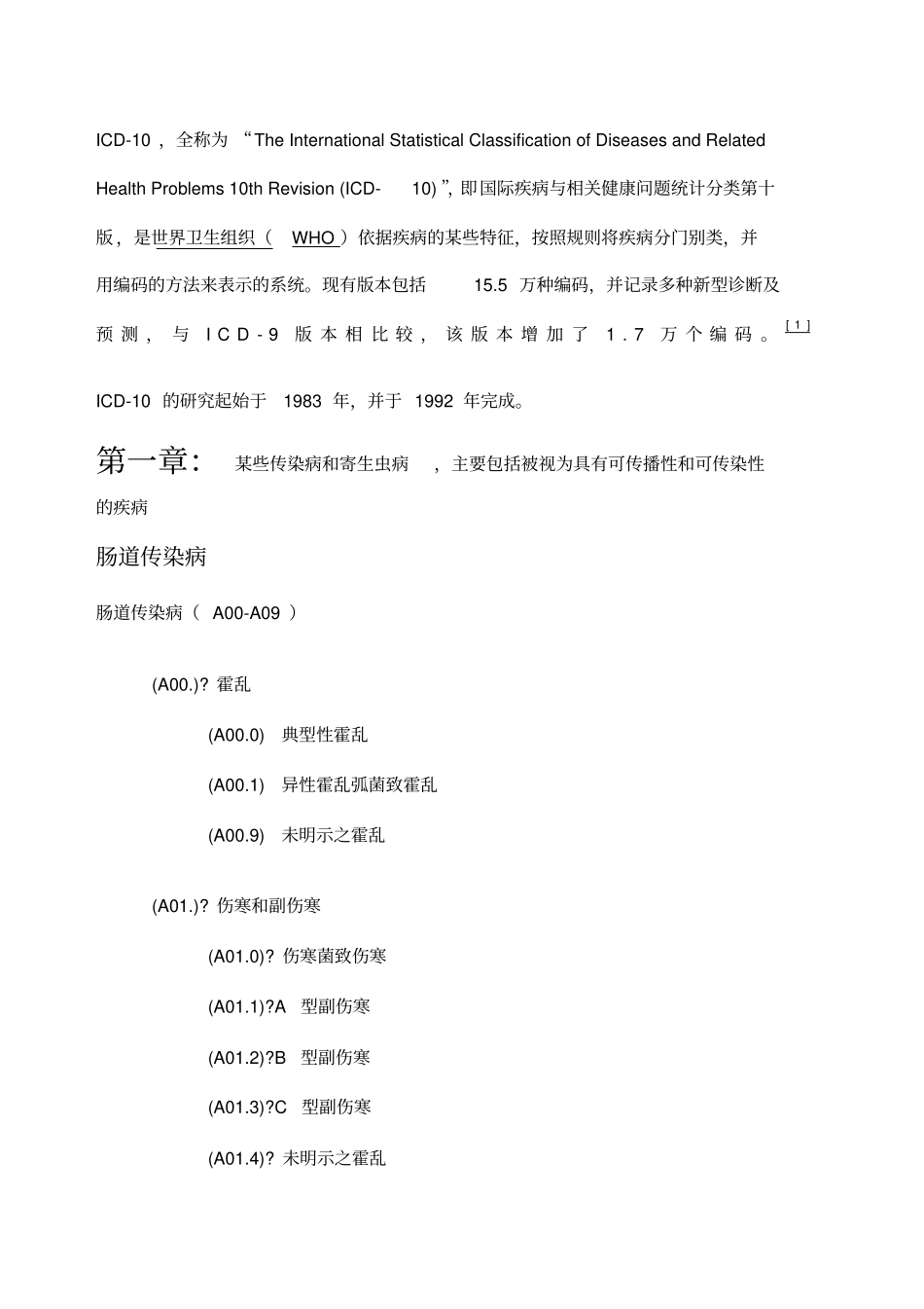 国际疾病编码_第1页