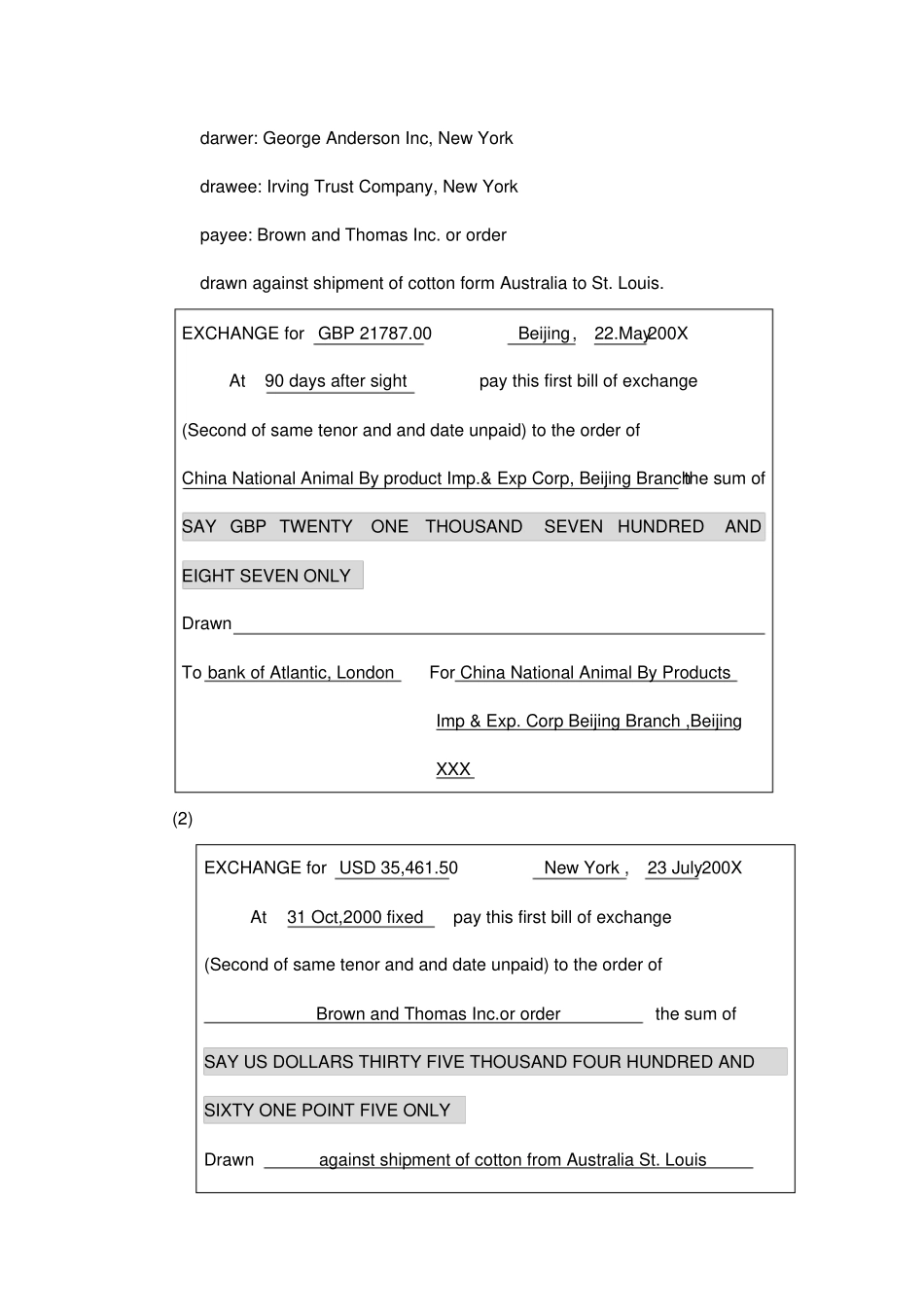 国际结算练习程丽萍答案_第3页