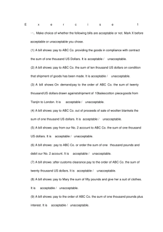 国际结算练习程丽萍答案