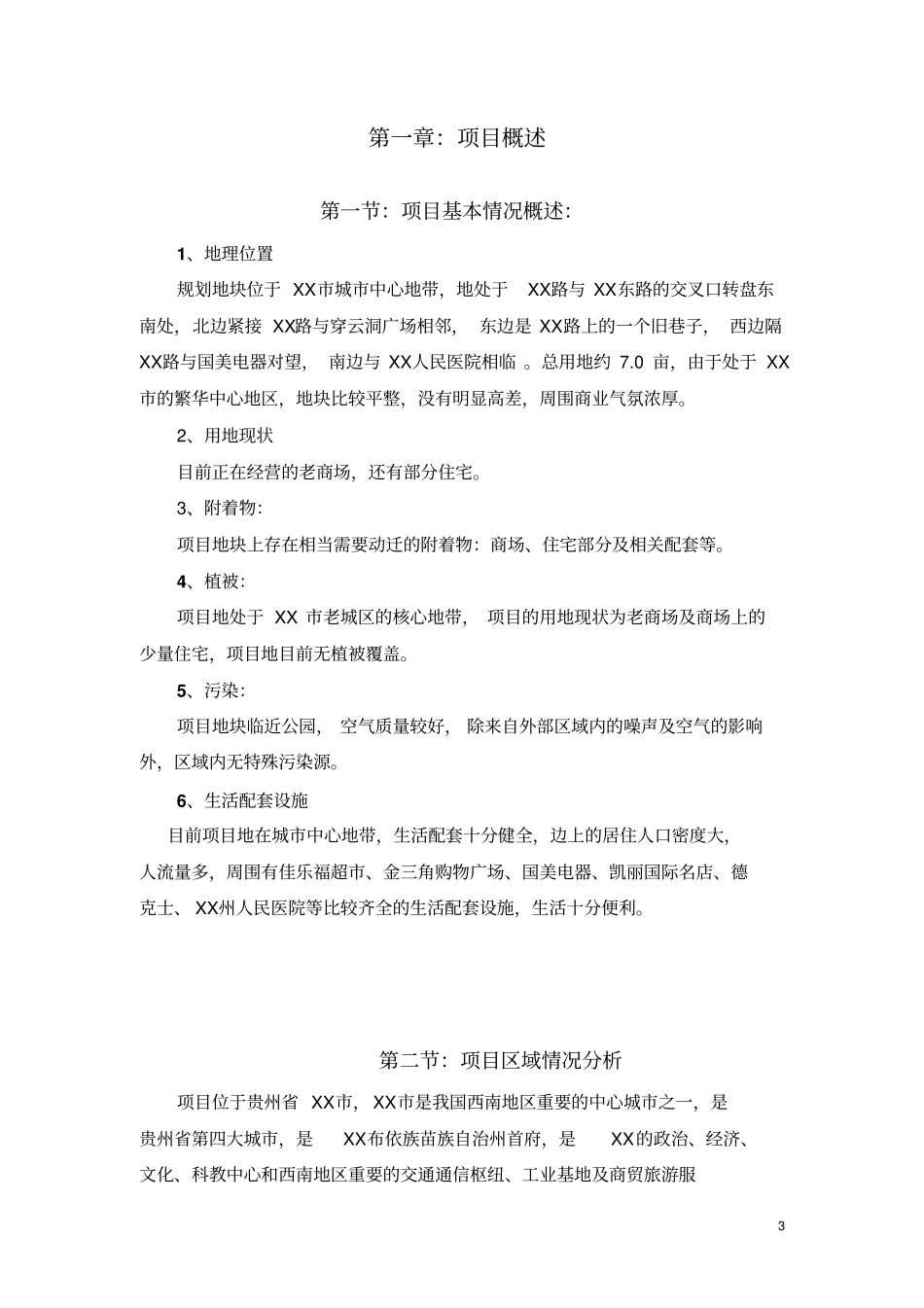 国际综合开发项目可行性研究报告_第3页